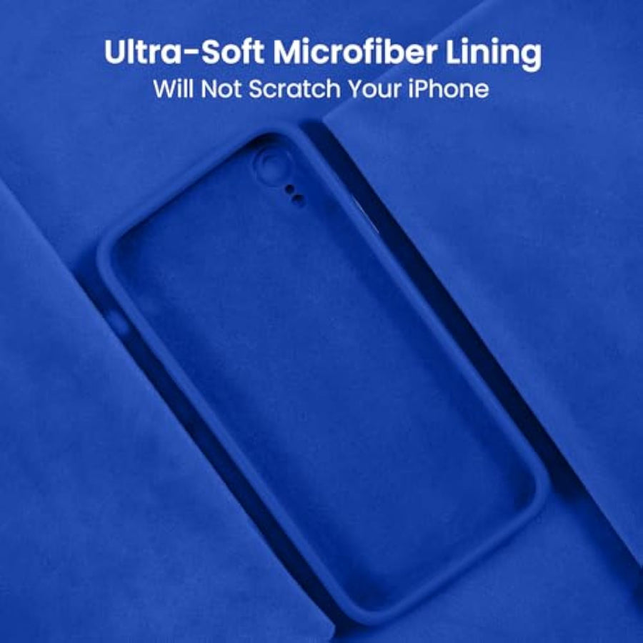 SupShell™️ Minimalist Silicone Phone Case Series for iPhone XR, Klein Blue - Supshell