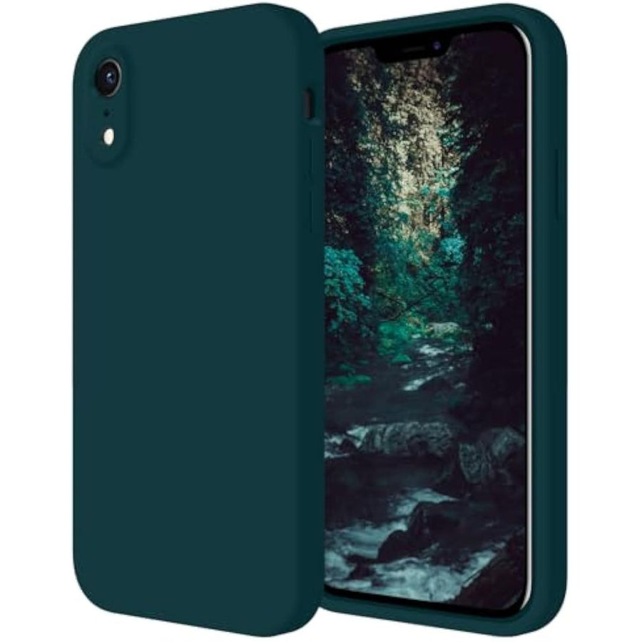 SupShell™️ Minimalist Silicone Phone Case Series for iPhone XR, Teal - Supshell