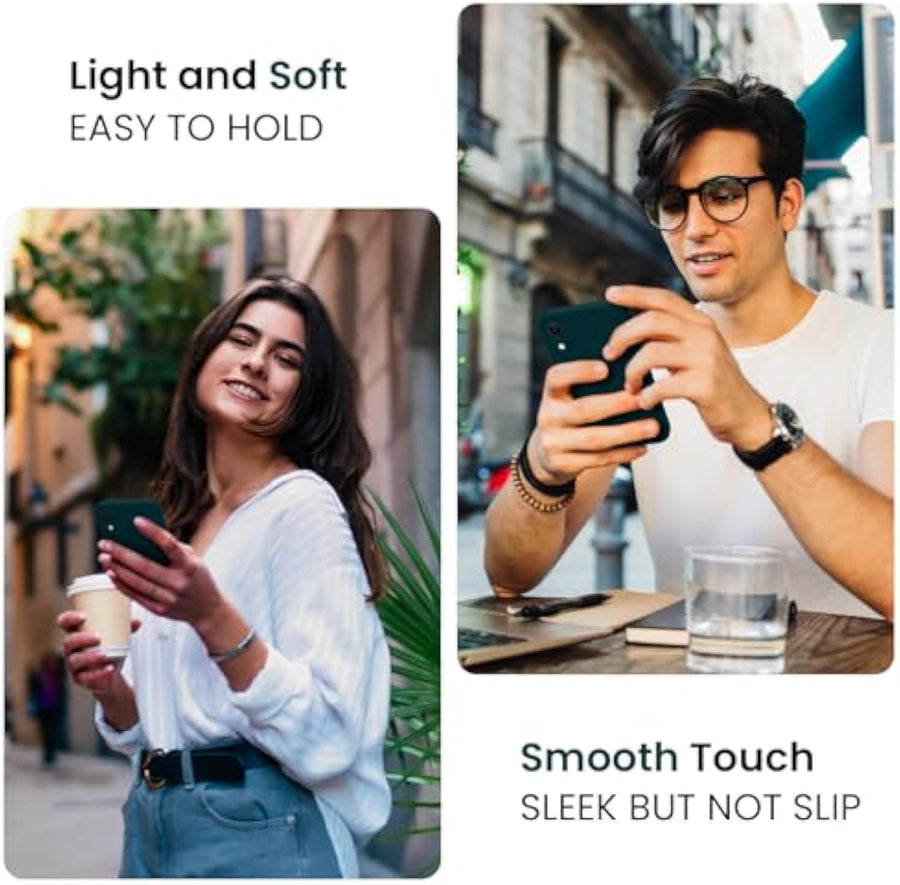 SupShell™️ Minimalist Silicone Phone Case Series for iPhone XR, Teal - Supshell