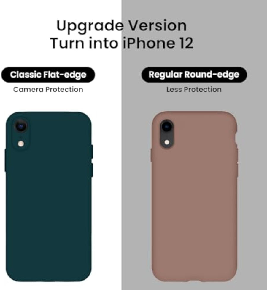 SupShell™️ Minimalist Silicone Phone Case Series for iPhone XR, Teal - Supshell