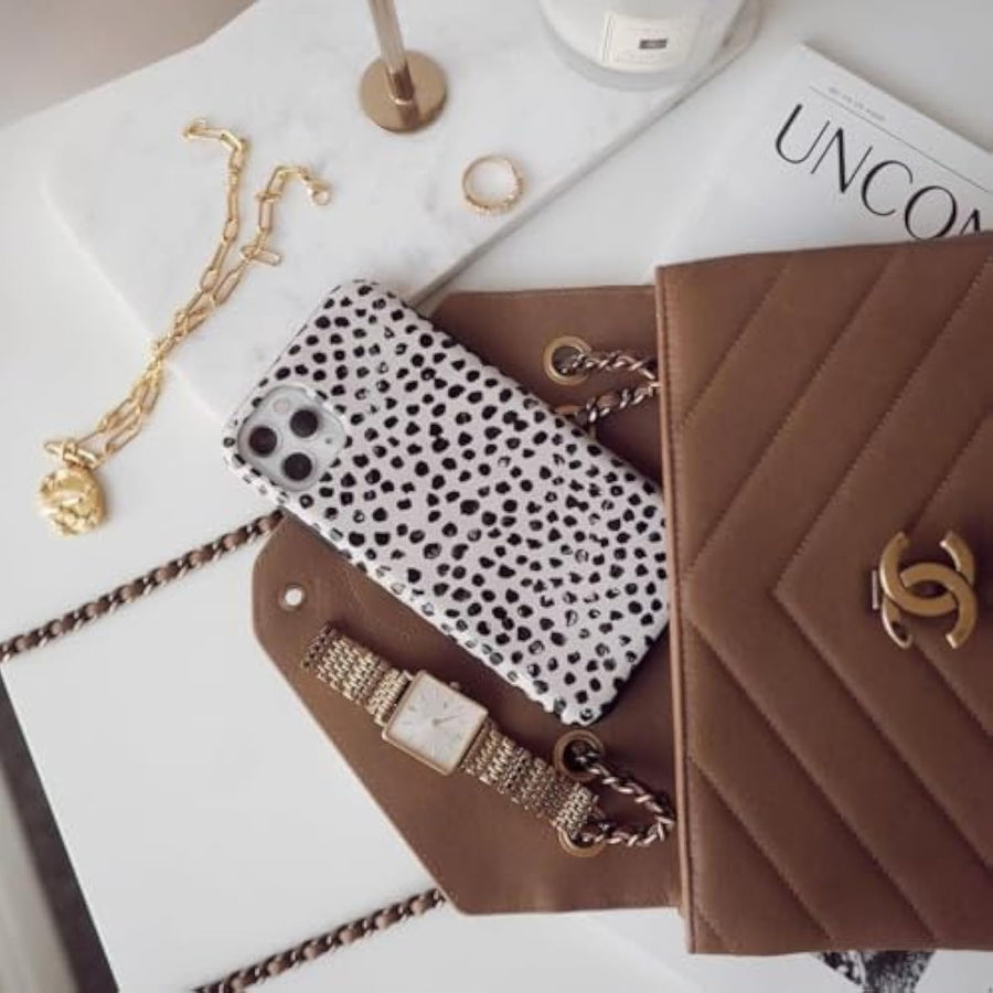 SupShell™️ Silicone Marble Textures Phone Case Series for iPhone 16, 15, 14, 13, 12, Almond Latte - Supshell