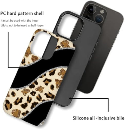 SupShell™️ TPU Geometric Pattern Case Series Compatible with iPhone Series, Leopard