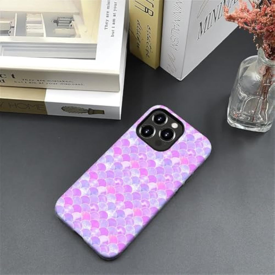 SupShell™️ TPU Geometric Pattern Case Series Compatible with iPhone Series, Mermaid - Supshell