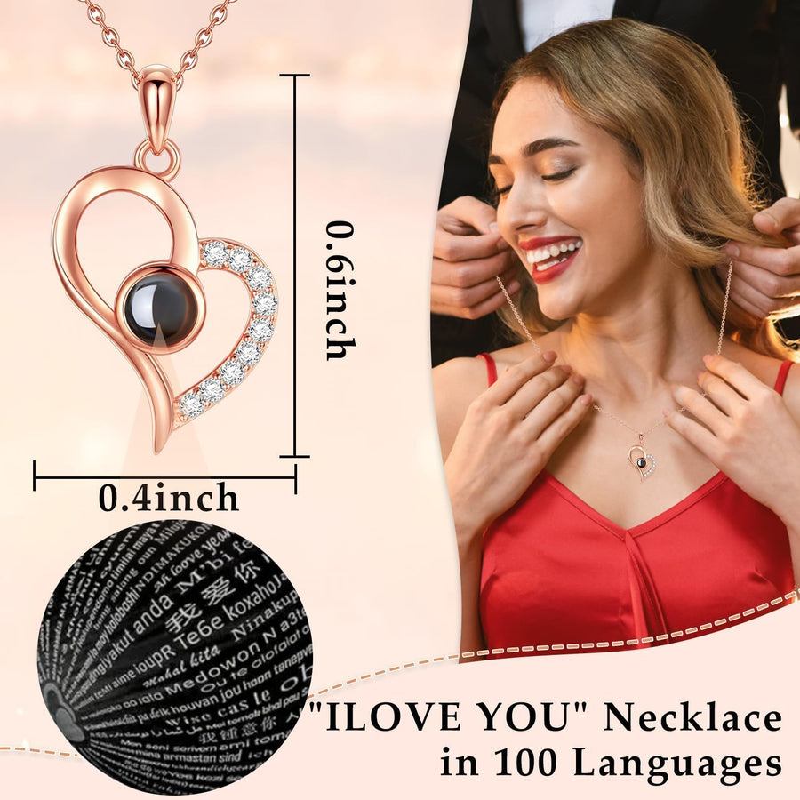 Mangalmay Rose Flower Premium Box with Necklace (🔥Gift for Beloved One🔥)