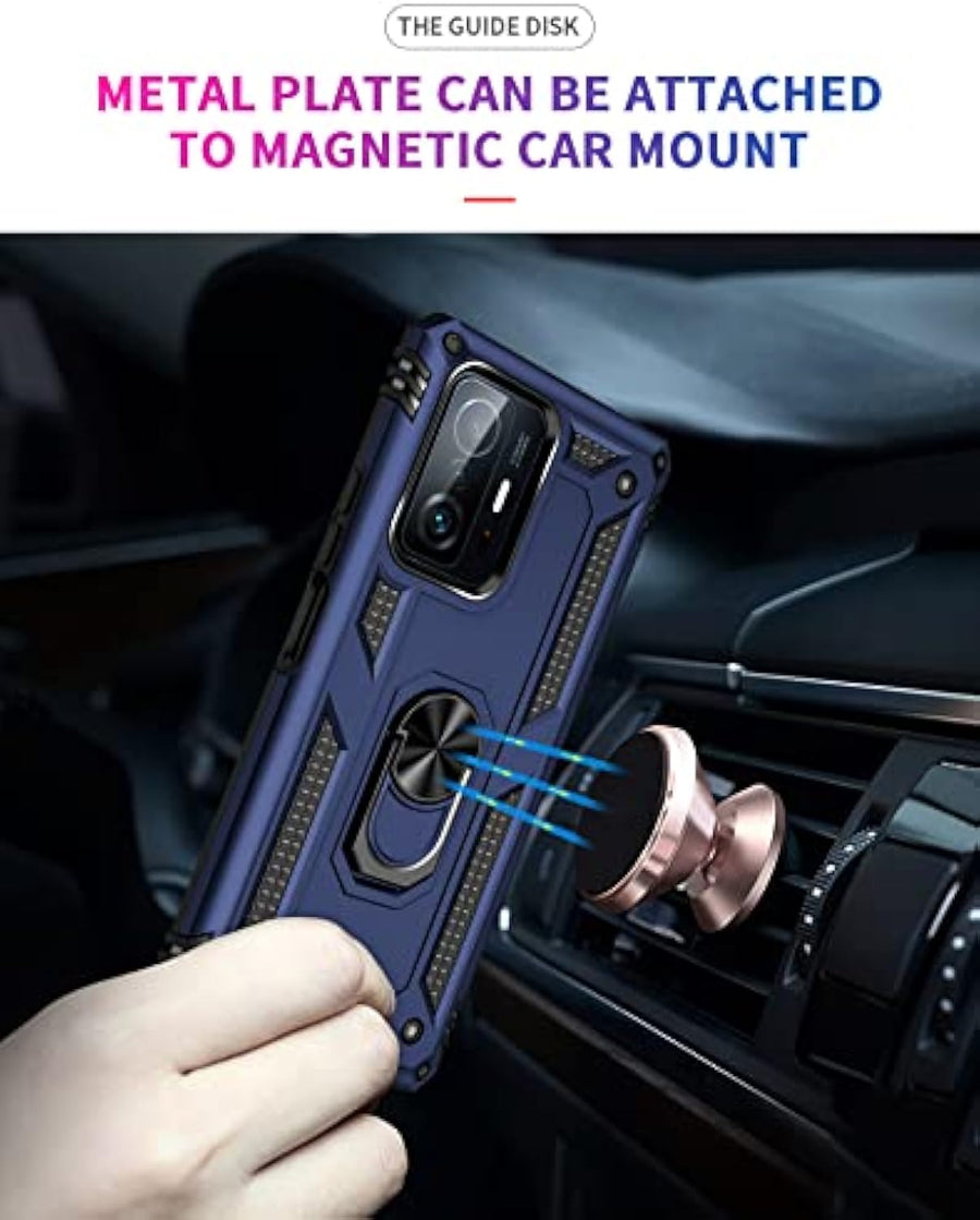 SupShell™️ TPU Military Protection Shockproof Rugged Armor Case Series for Mi 11T / 11T Pro, Blue - Supshell