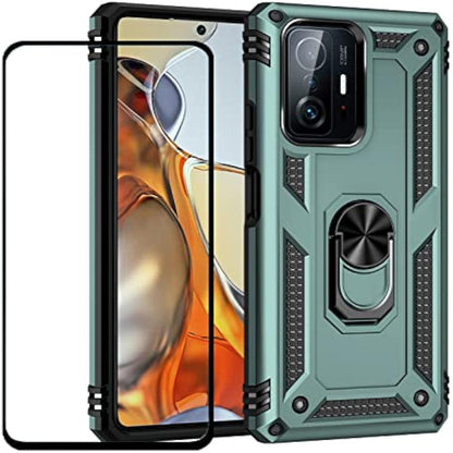 SupShell™️ TPU Military Protection Shockproof Rugged Armor Case Series for Mi 11T / 11T Pro, Green