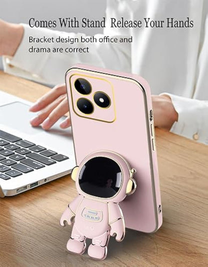 SupShell™️ Silicone Cute Astronaut Case Series Compatible with Realme Note 50, Pink