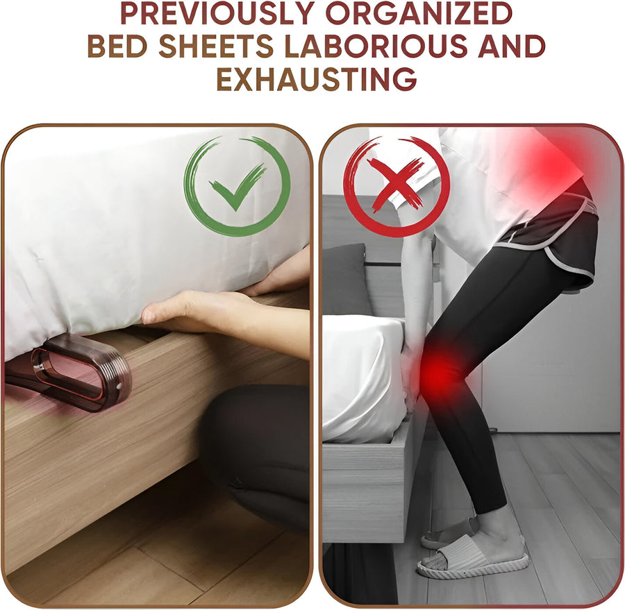 2 in 1 Mattress Lifter & Bed sheet Tucker Tool (Pack of 2)