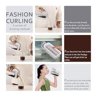 2-in-1 Water Bottle and Ice Ball Maker