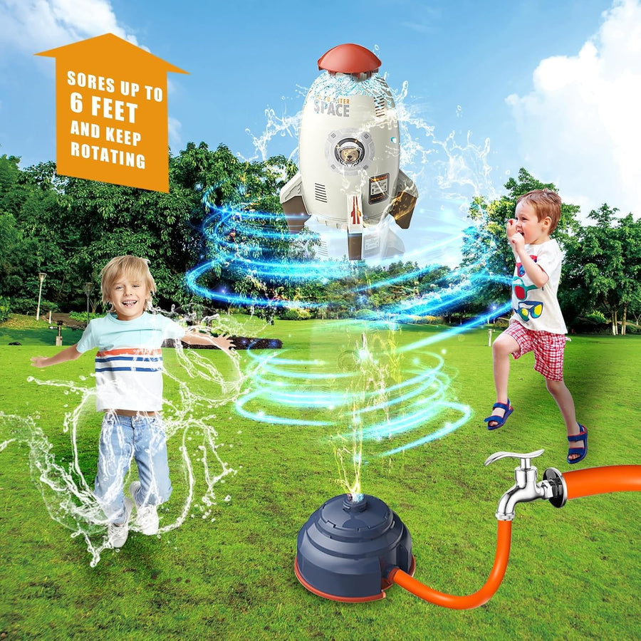 Rocket Sprinkler For Kids