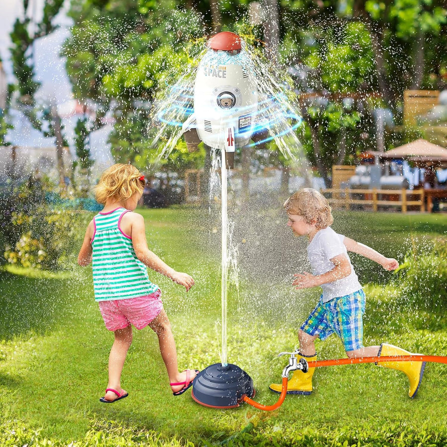 Rocket Sprinkler For Kids