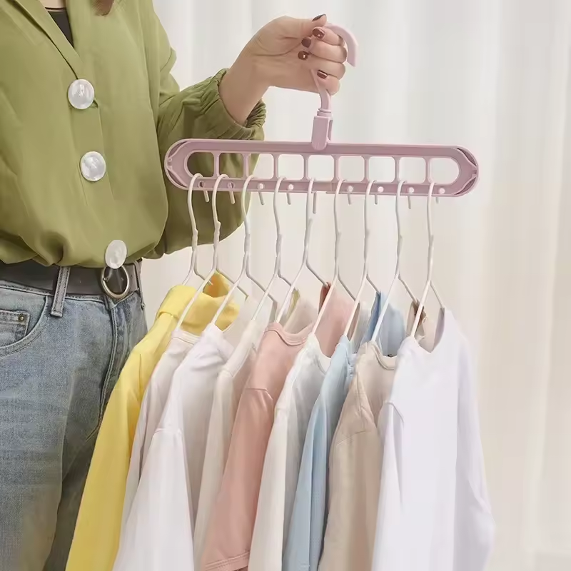 9 Slots Smart Hanger (Pack of 4)