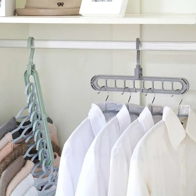 9 Slots Smart Hanger (Pack of 4)
