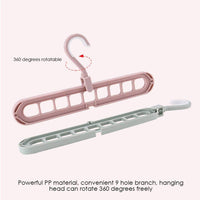9 Slots Smart Hanger (Pack of 4)
