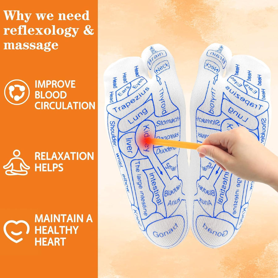 Reflexology Foot Massage Socks