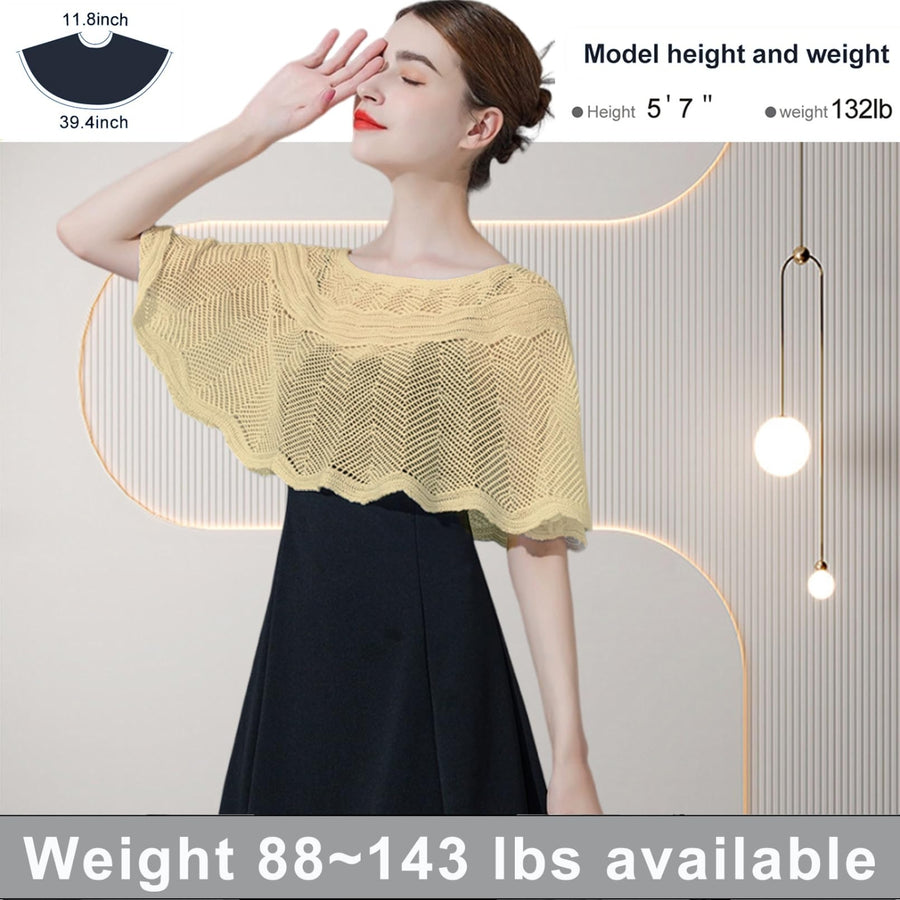 Knitted Sun-proof Shawl (🔥Gift Pearl Clips 1pcs🔥)