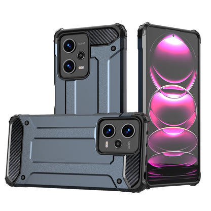 Cross-border suitable for Redmi NOTE12PRO mobile phone case King Kong four corners three anti-drop armor PocoX5 protective case - Supshell