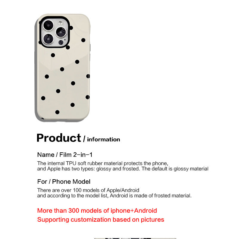 SupShell™️Simple Polka Dot Phone Cases for IPhone - Supshell