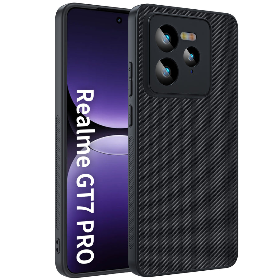SupShell™️Anti-Drop Carbon Fiber Leather Phone Cases for Realme - Supshell