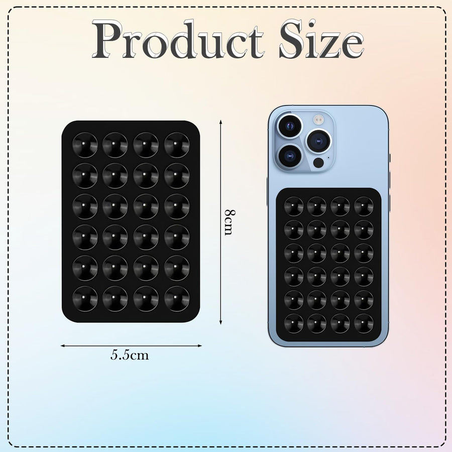 8Pcs Silicone Suction Phone Case – Anti-Slip Phone Stickers