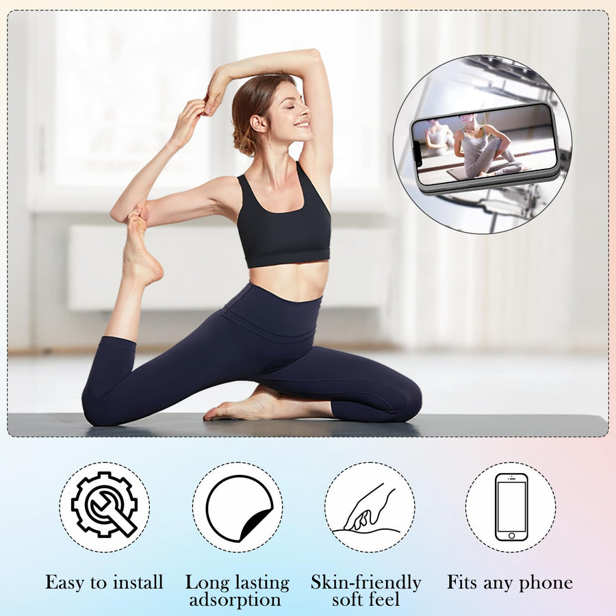 8Pcs Silicone Suction Phone Case – Anti-Slip Phone Stickers