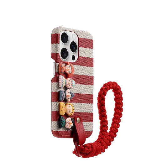 SupShell™️Striped Fun Dolls Phone Cases for IPhone - Supshell