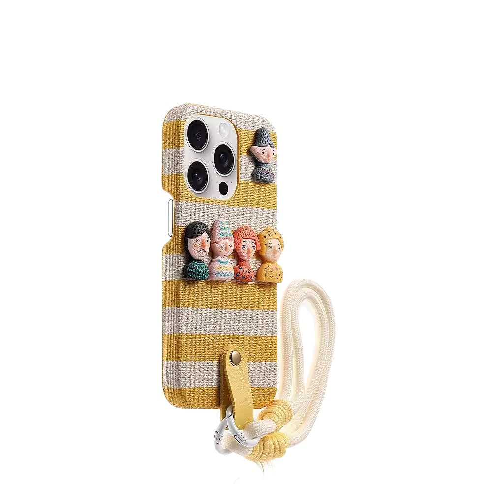 SupShell™️Striped Fun Dolls Phone Cases for IPhone - Supshell