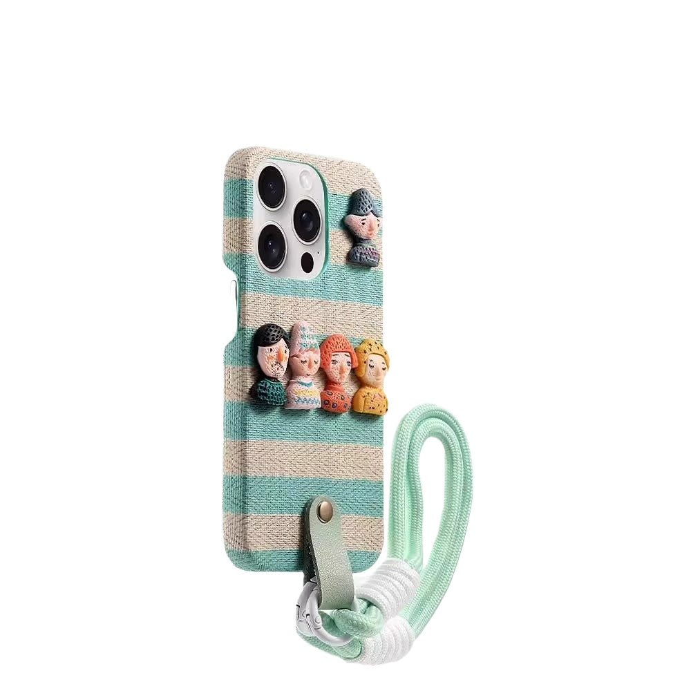 SupShell™️Striped Fun Dolls Phone Cases for IPhone - Supshell