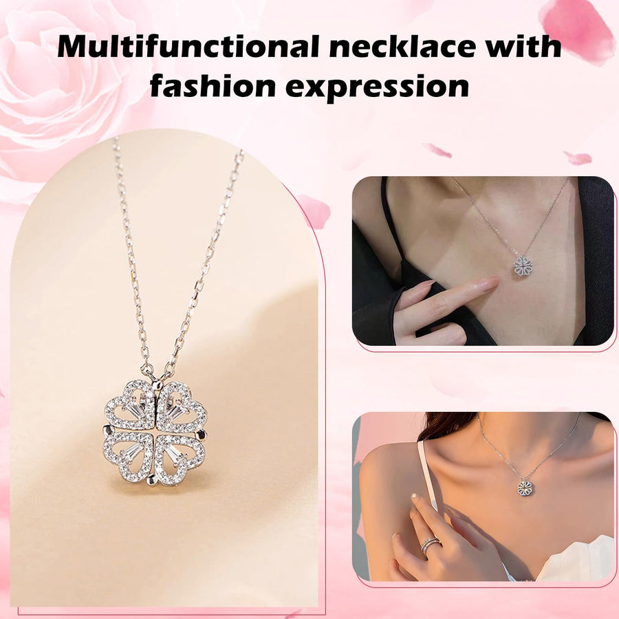 Mangalmay Rose Flower Premium Box with Necklace (🔥Gift for Beloved One🔥)