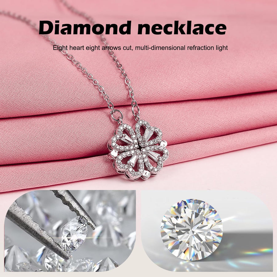 Mangalmay Rose Flower Premium Box with Necklace (🔥Gift for Beloved One🔥)